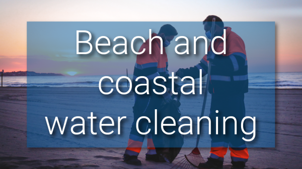 Beach and coastal water cleaning